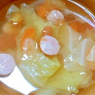 野菜たっぷり★トマトのコンソメスープ